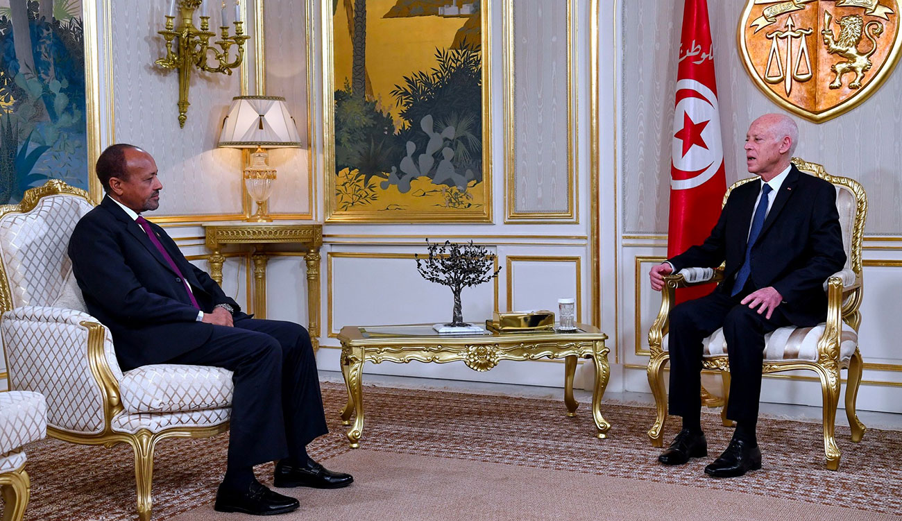 Le Chef De Letat Re Oit Lambassadeur Du Soudan En Tunisie La Presse