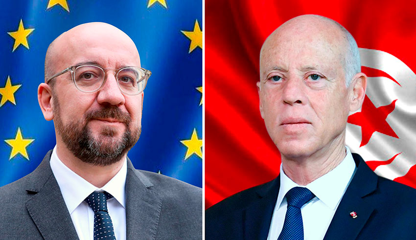 Kais saied charles michel