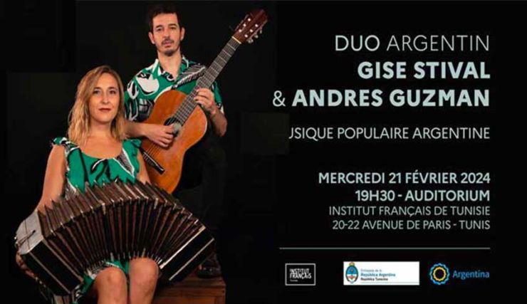 Gise Stival et Andres Guzmán en concert