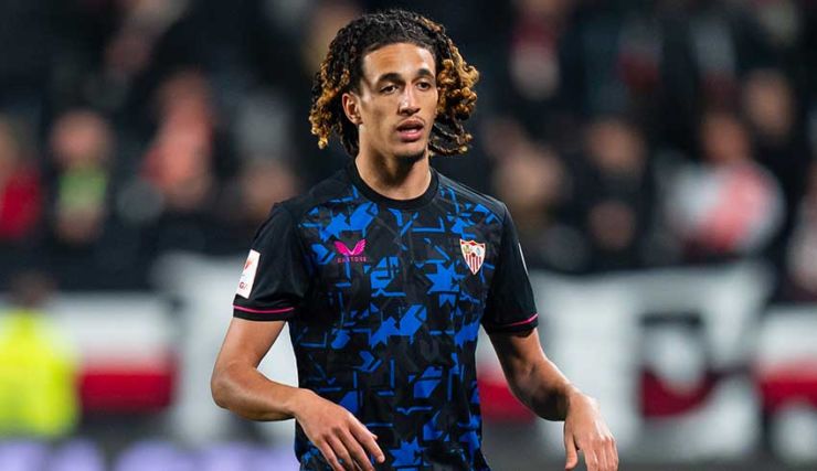 football Hannibal Mejbri à Seville