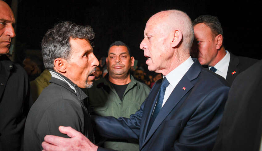 Kais saied sidi bouzid