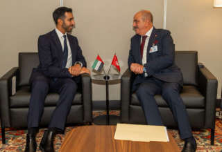 Nafti et son homologue emirati onu