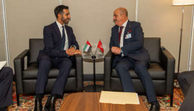 Nafti et son homologue emirati onu