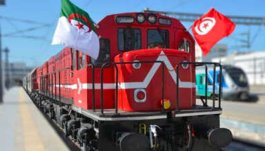 Train tunisie algérie