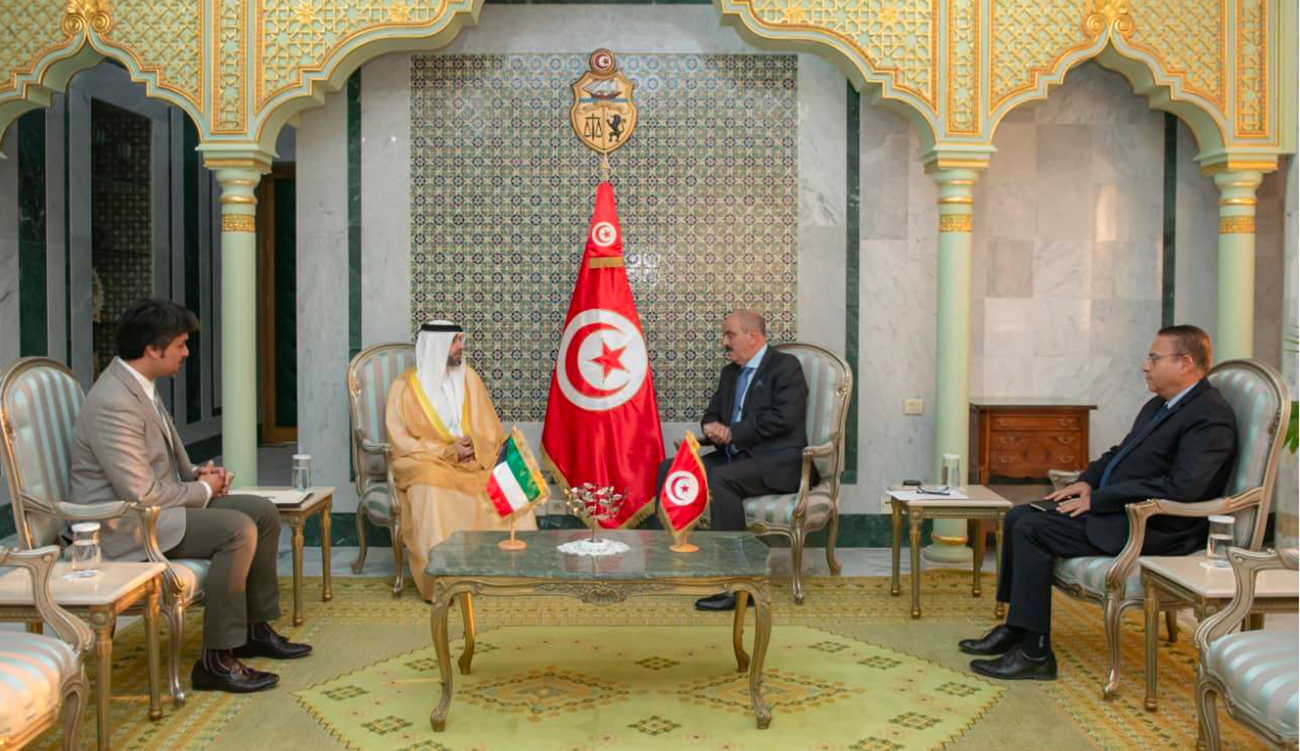 Lettre manuscrite de l’Emir du Koweït au président Kaïs Saïed