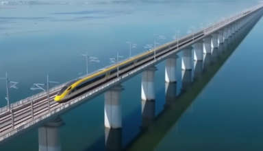Chine train le plus rapide