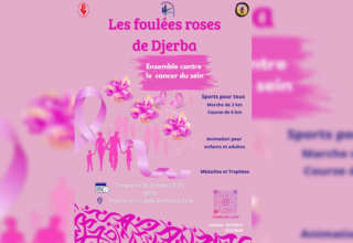 Les foulées roses de djerba